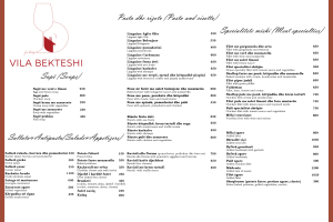 Menu web